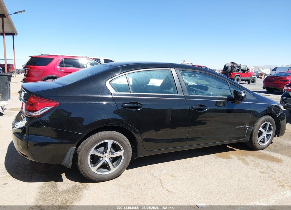 2015 HONDA CIVIC SE VIN: 19XFB2F73FE247193