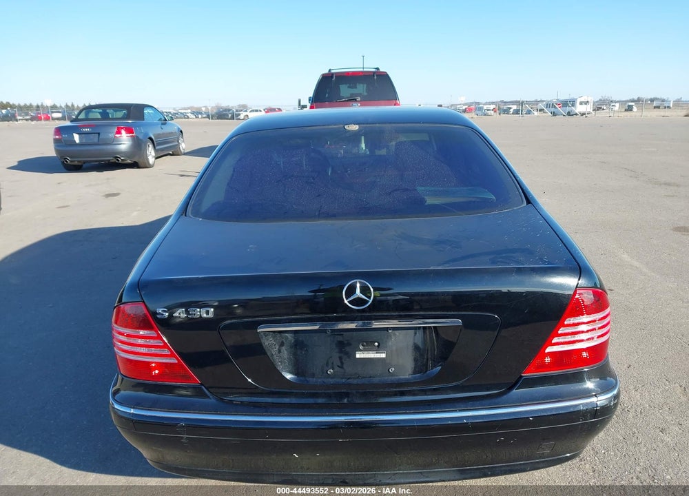 2004 MERCEDES-BENZ S 430 VIN: WDBNG70J84A386443