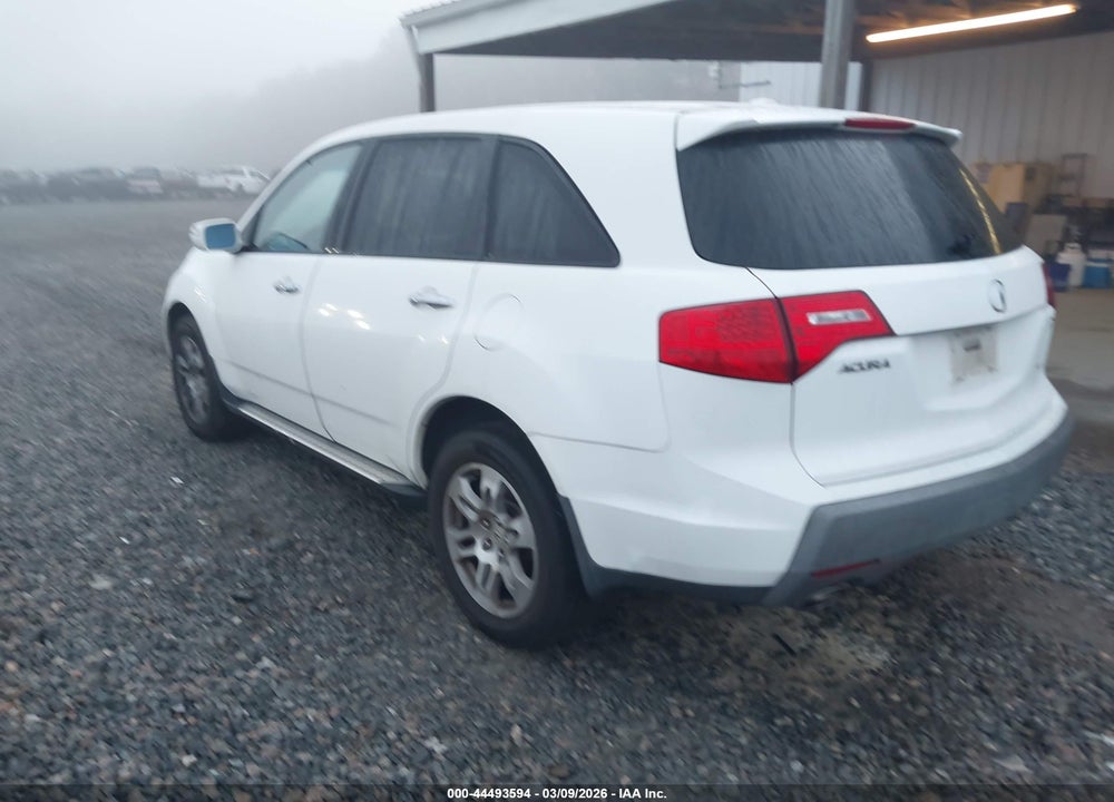 2007 ACURA MDX VIN: 2HNYD28237H501943