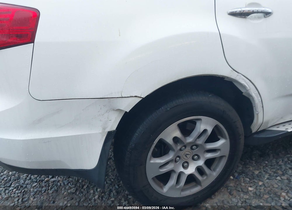 2007 ACURA MDX VIN: 2HNYD28237H501943