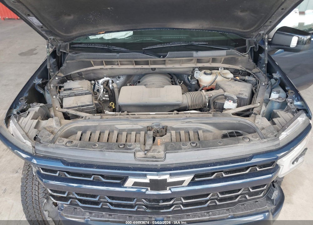 2022 CHEVROLET SILVERADO 1500 4WD  SHORT BED RST VIN: 2GCUDEEDXN1503075