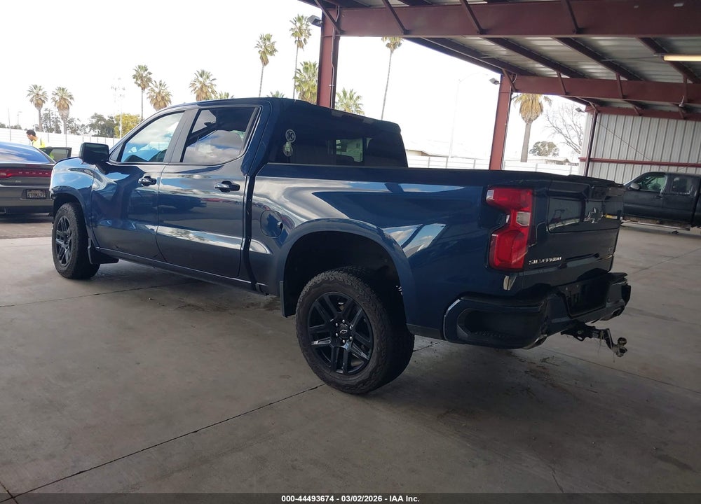 2022 CHEVROLET SILVERADO 1500 4WD  SHORT BED RST VIN: 2GCUDEEDXN1503075