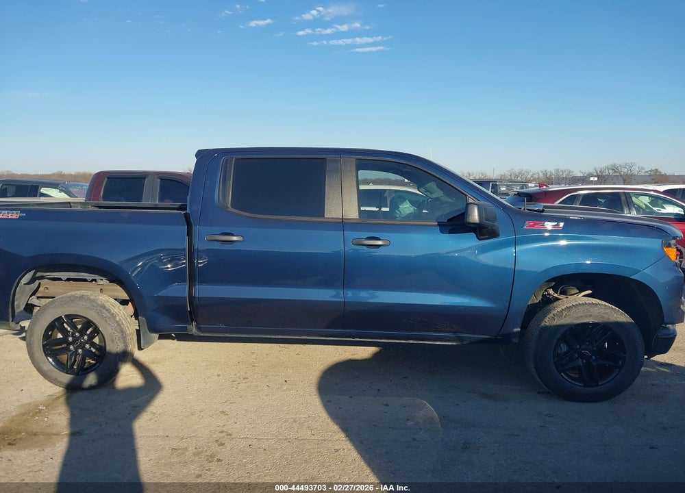2023 CHEVROLET SILVERADO 1500 4WD  SHORT BED CUSTOM TRAIL BOSS VIN: 3GCPDCEK9PG186660