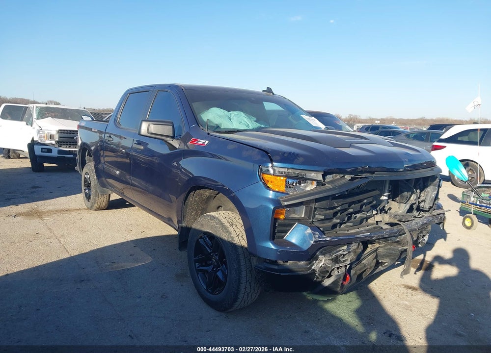 2023 CHEVROLET SILVERADO 1500 4WD  SHORT BED CUSTOM TRAIL BOSS VIN: 3GCPDCEK9PG186660