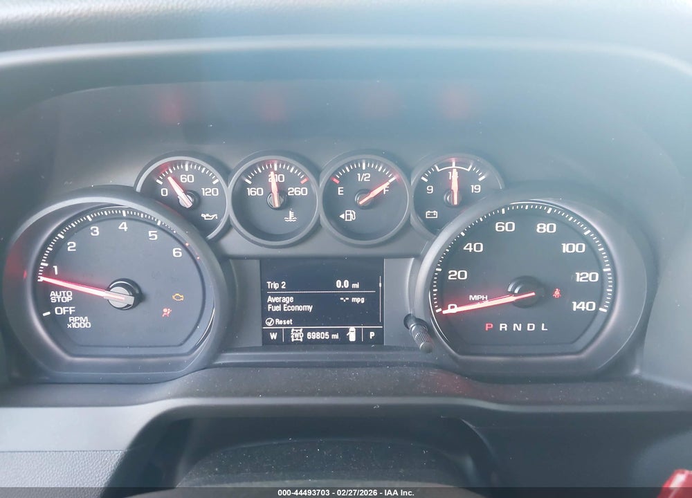 2023 CHEVROLET SILVERADO 1500 4WD  SHORT BED CUSTOM TRAIL BOSS VIN: 3GCPDCEK9PG186660