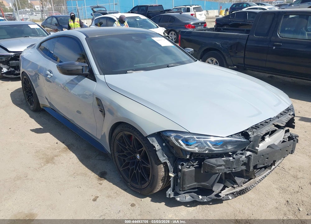 2021 BMW M4 COMPETITION VIN: WBS33AZ03MCG57355