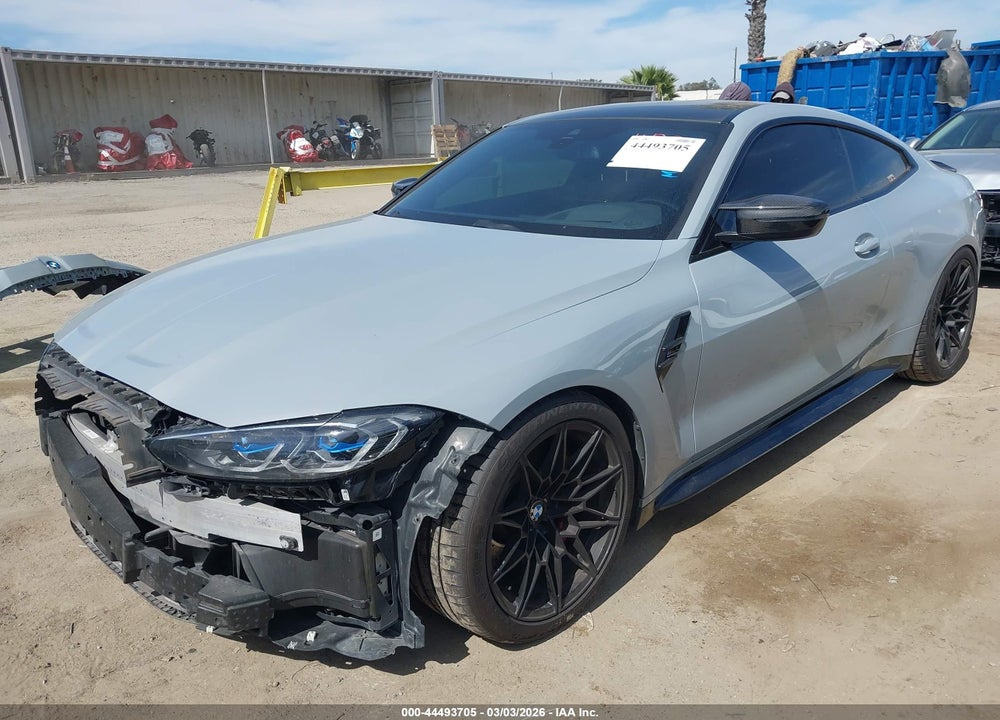 2021 BMW M4 COMPETITION VIN: WBS33AZ03MCG57355