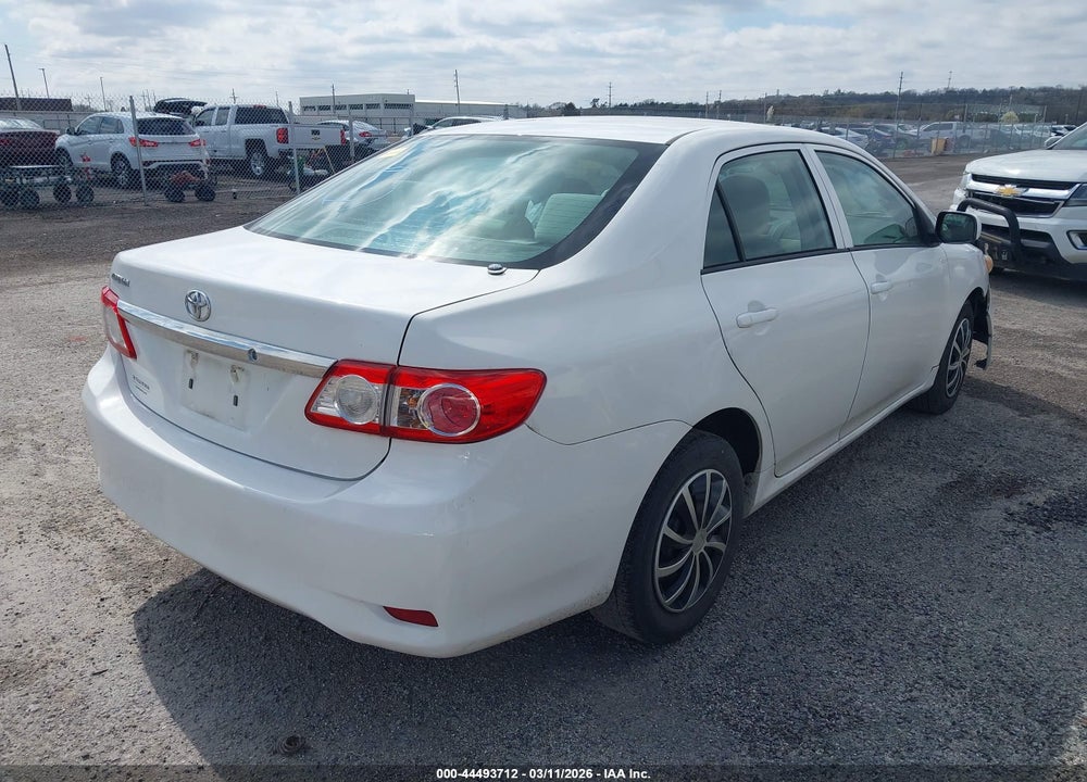 2013 TOYOTA COROLLA L VIN: 5YFBU4EE5DP078553