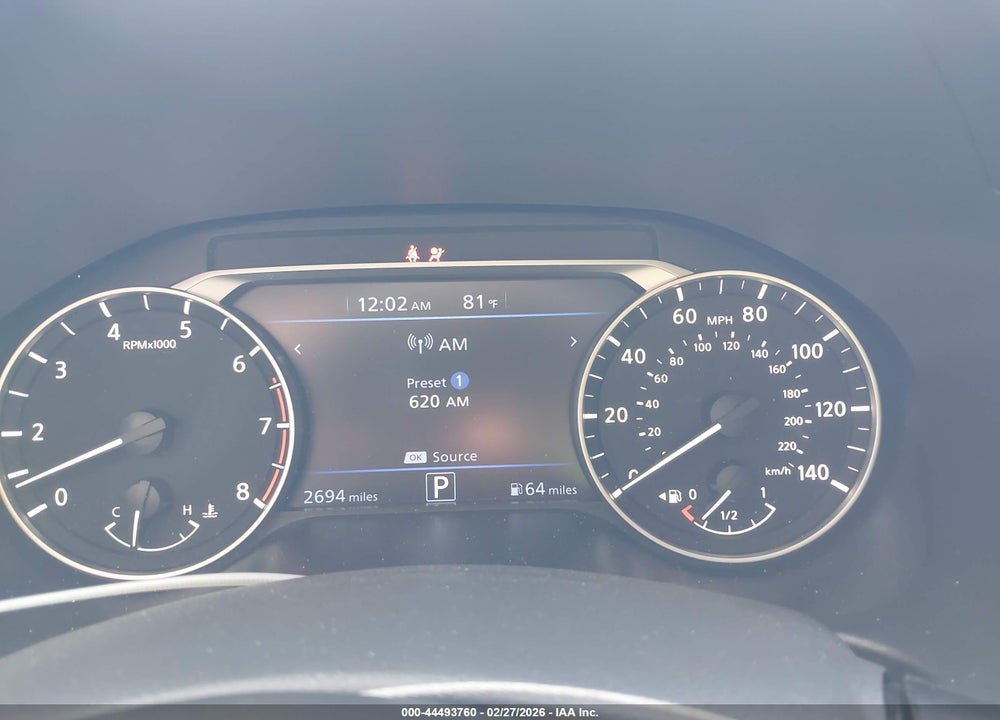 2025 NISSAN ALTIMA SR FWD VIN: 1N4BL4CVXSN408788
