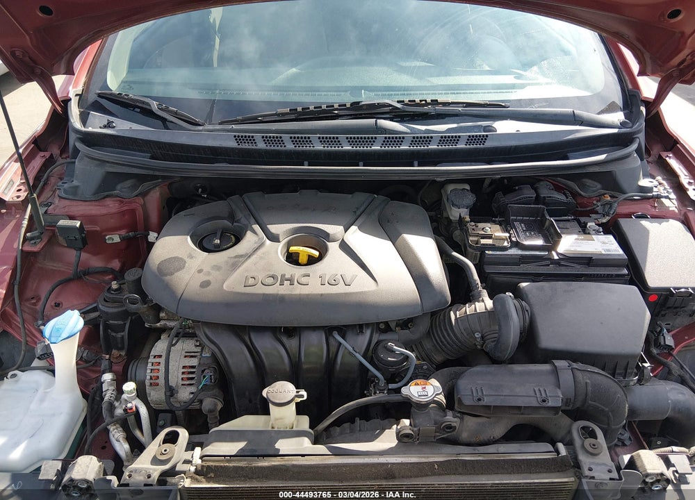 2014 HYUNDAI ELANTRA SE VIN: 5NPDH4AEXEH537951