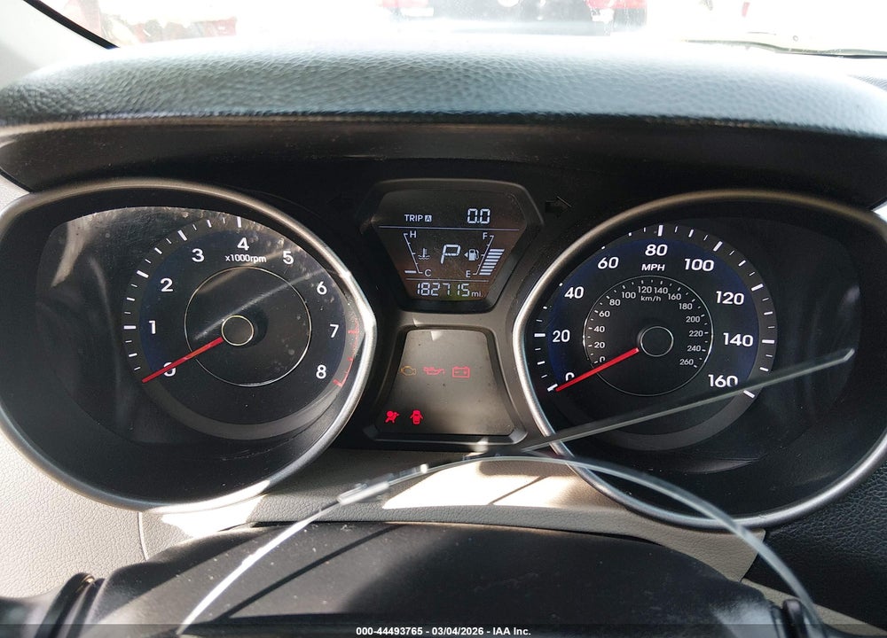 2014 HYUNDAI ELANTRA SE VIN: 5NPDH4AEXEH537951