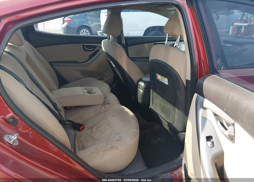 2014 HYUNDAI ELANTRA SE VIN: 5NPDH4AEXEH537951