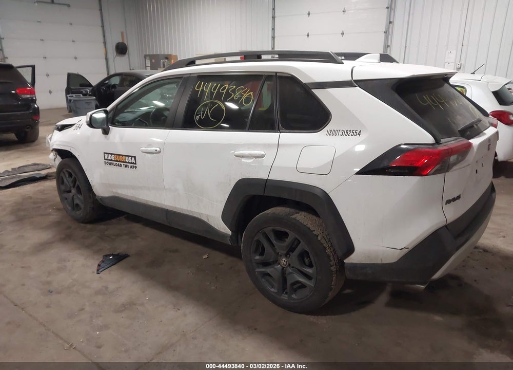 2022 TOYOTA RAV4 ADVENTURE VIN: 2T3J1RFV6NW257207