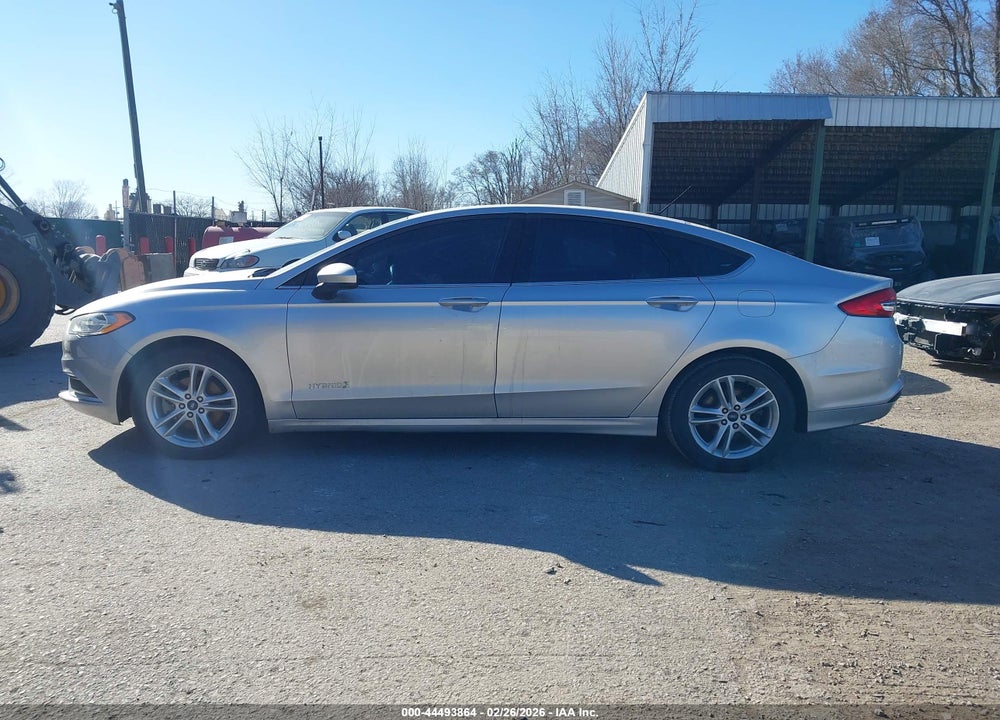 2018 FORD FUSION HYBRID SE VIN: 3FA6P0LU9JR179960