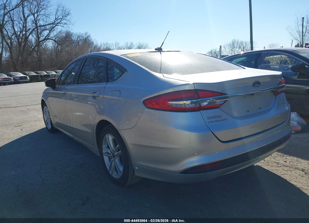 2018 FORD FUSION HYBRID SE VIN: 3FA6P0LU9JR179960