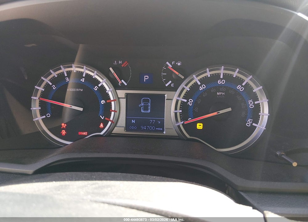 2016 TOYOTA 4RUNNER SR5 PREMIUM VIN: JTEZU5JR6G5139600