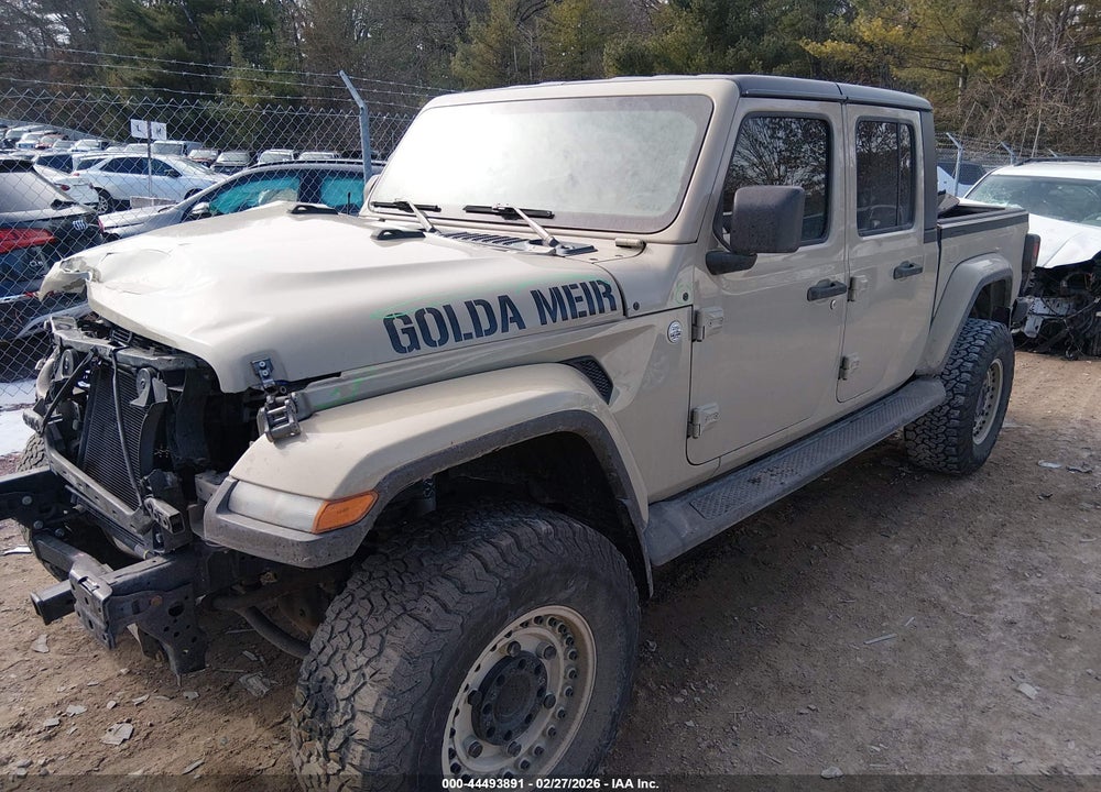 2020 JEEP GLADIATOR OVERLAND 4X4 VIN: 1C6HJTFGXLL161827