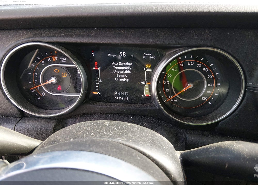 2020 JEEP GLADIATOR OVERLAND 4X4 VIN: 1C6HJTFGXLL161827