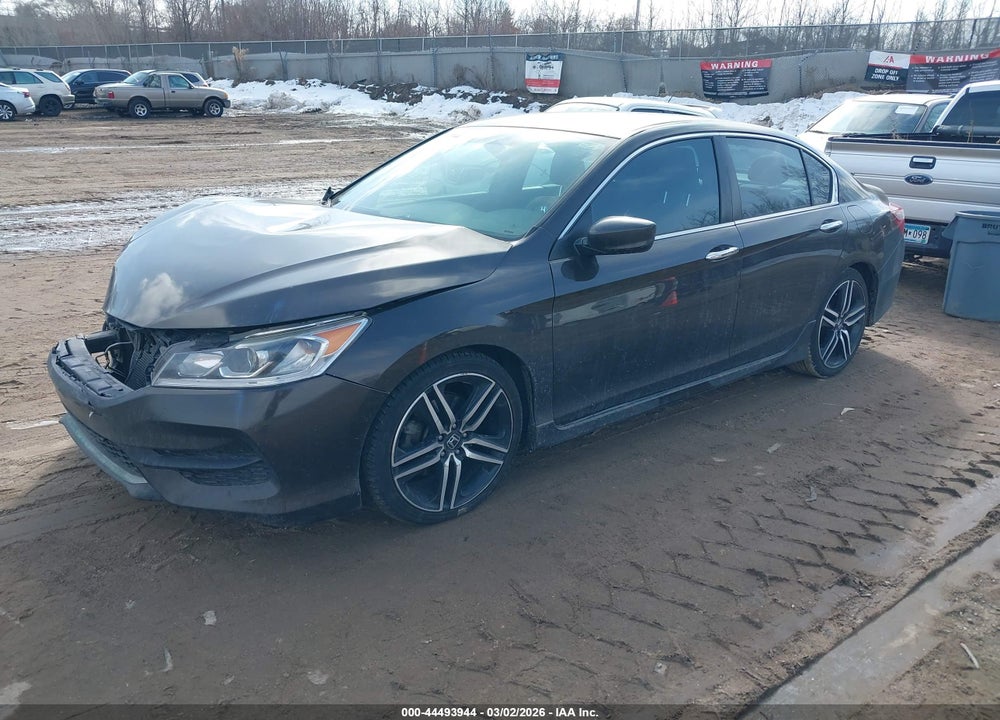 2016 HONDA ACCORD SPORT VIN: 1HGCR2F59GA048863