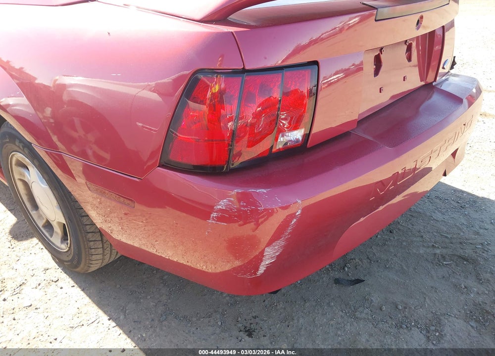 2000 FORD MUSTANG VIN: 1FAFP4049YF181842