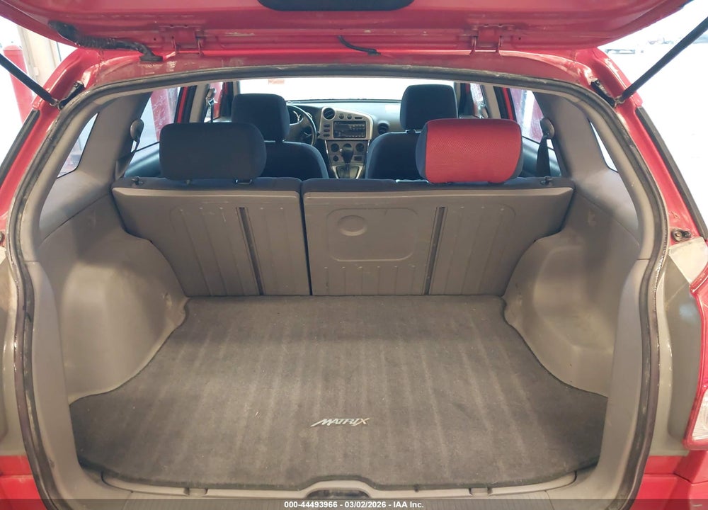 2003 TOYOTA MATRIX XR VIN: 2T1KR32EX3C092558