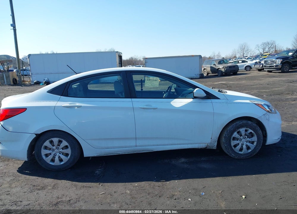2016 HYUNDAI ACCENT SE VIN: KMHCT4AE5GU165479