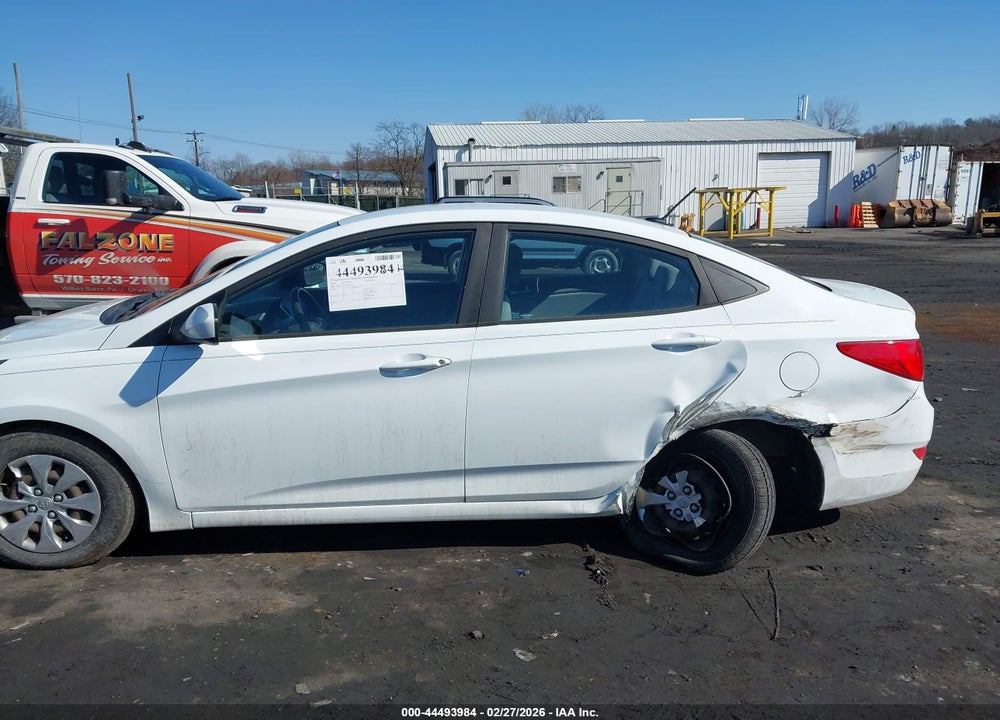 2016 HYUNDAI ACCENT SE VIN: KMHCT4AE5GU165479