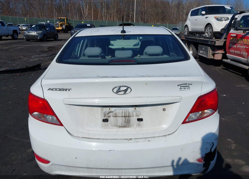 2016 HYUNDAI ACCENT SE VIN: KMHCT4AE5GU165479