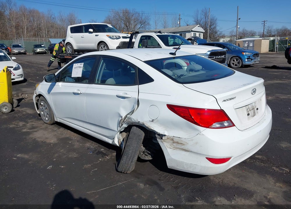 2016 HYUNDAI ACCENT SE VIN: KMHCT4AE5GU165479