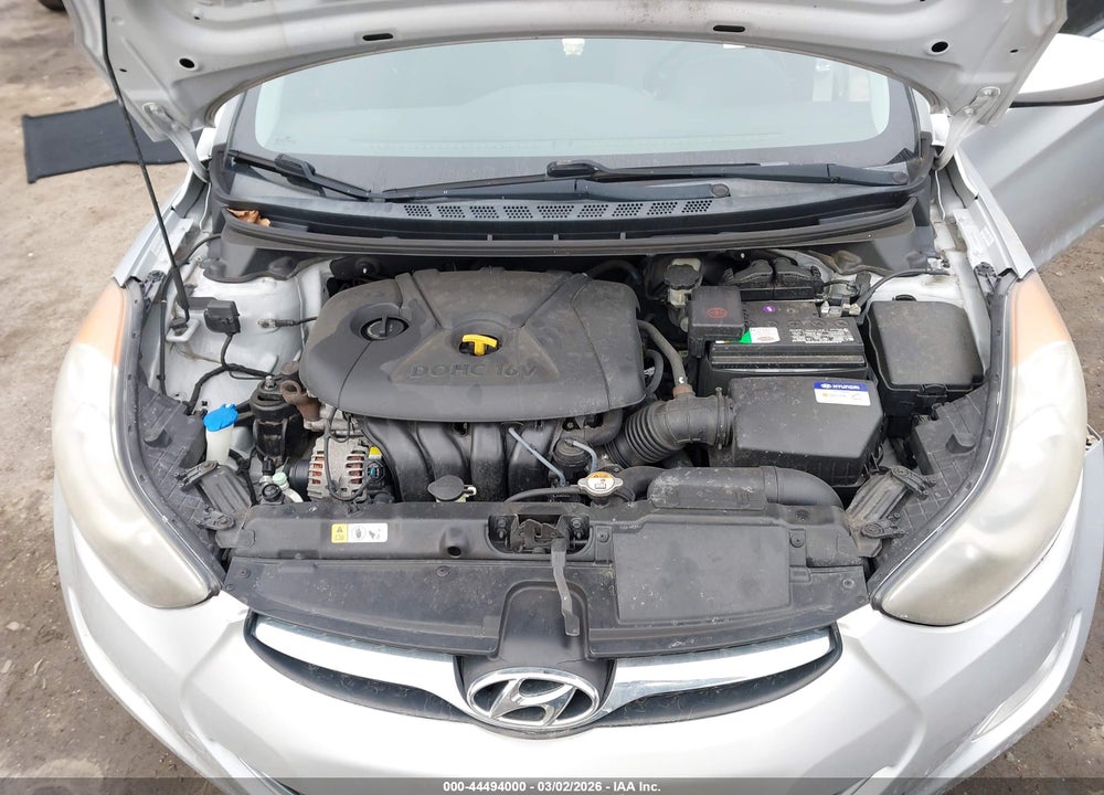 2012 HYUNDAI ELANTRA GLS (ULSAN PLANT) VIN: KMHDH4AE4CU394655