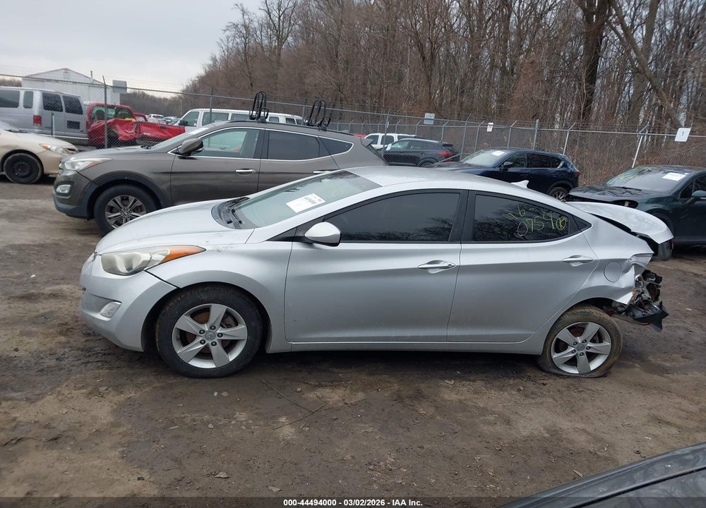 2012 HYUNDAI ELANTRA GLS (ULSAN PLANT) VIN: KMHDH4AE4CU394655