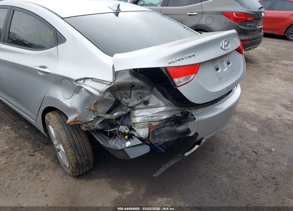 2012 HYUNDAI ELANTRA GLS (ULSAN PLANT) VIN: KMHDH4AE4CU394655