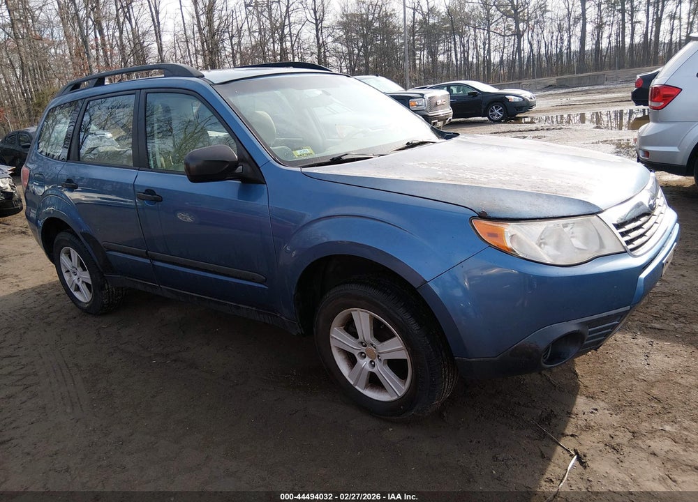 2010 SUBARU FORESTER 2.5X VIN: JF2SH6BCXAG908476