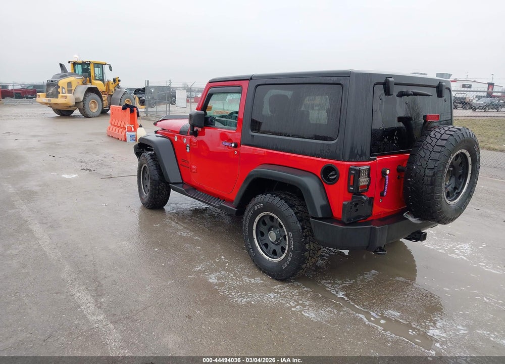 2013 JEEP WRANGLER SPORT VIN: 1C4AJWAG2DL684392