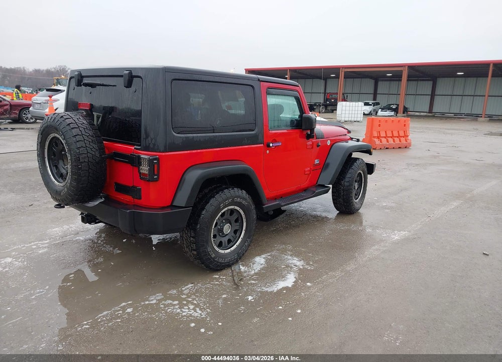 2013 JEEP WRANGLER SPORT VIN: 1C4AJWAG2DL684392