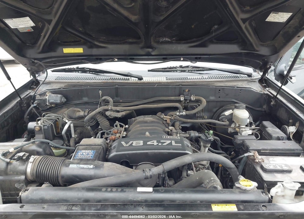 2005 TOYOTA SEQUOIA SR5 V8 VIN: 5TDZT34A35S245205