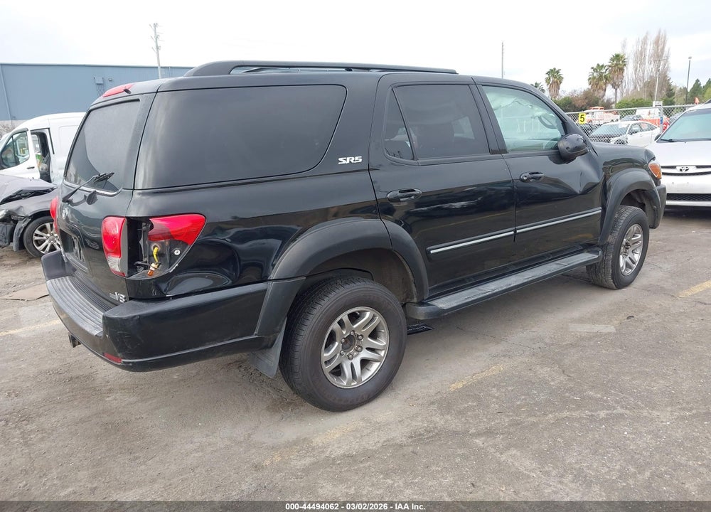 2005 TOYOTA SEQUOIA SR5 V8 VIN: 5TDZT34A35S245205