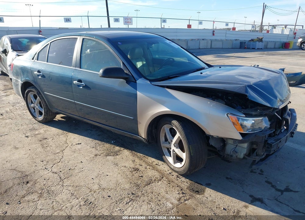 2006 HYUNDAI SONATA GLS V6/LX V6 VIN: 5NPEU46F66H025669