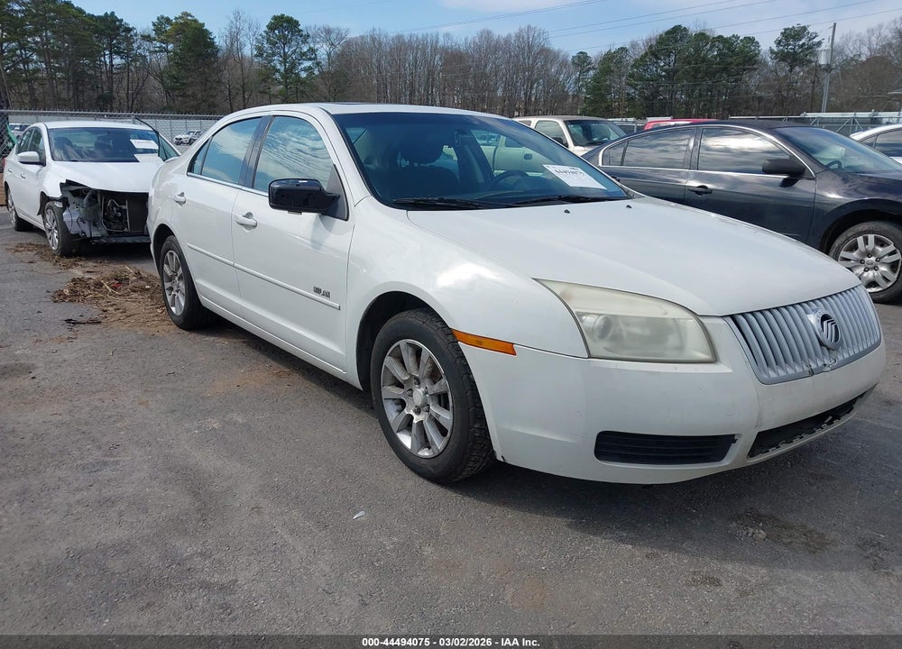 2008 MERCURY MILAN V6 VIN: 3MEHM07108R602848