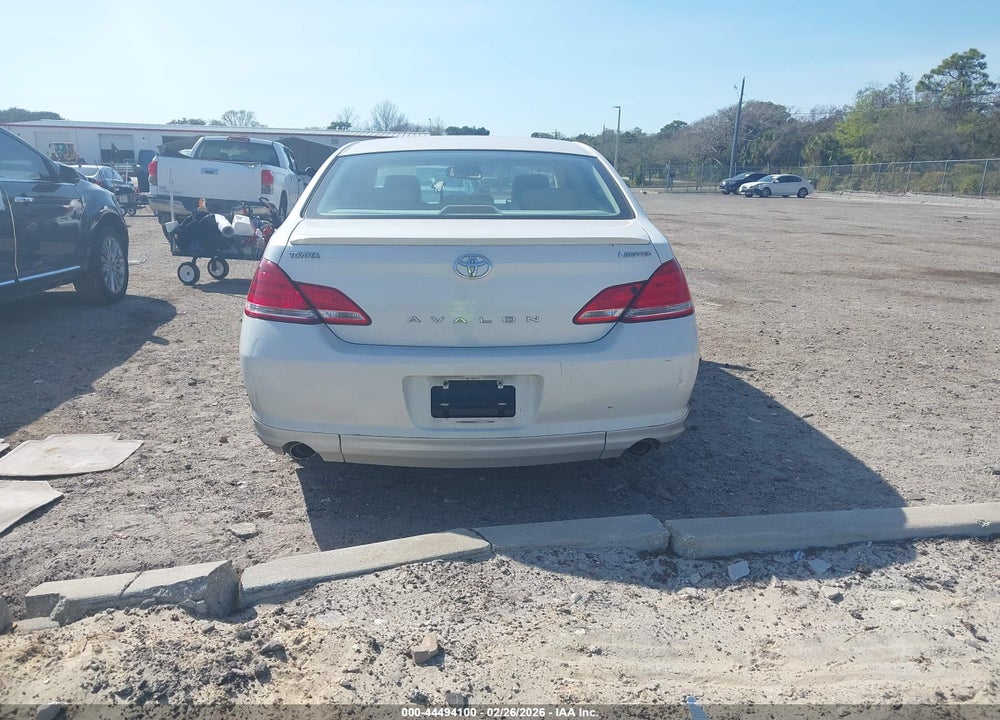 2007 TOYOTA AVALON LIMITED VIN: 4T1BK36B17U230755