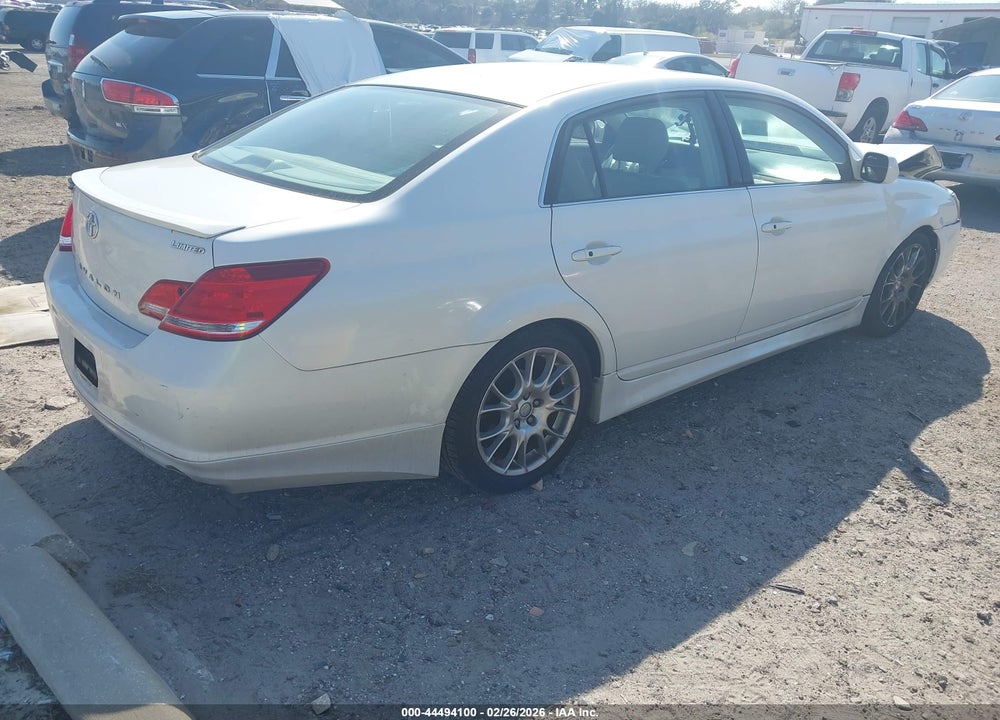 2007 TOYOTA AVALON LIMITED VIN: 4T1BK36B17U230755