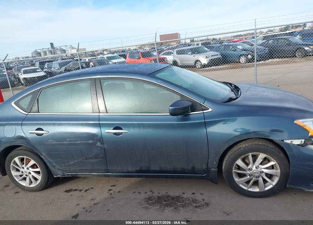 2015 NISSAN SENTRA SV VIN: 3N1AB7AP4FY296581