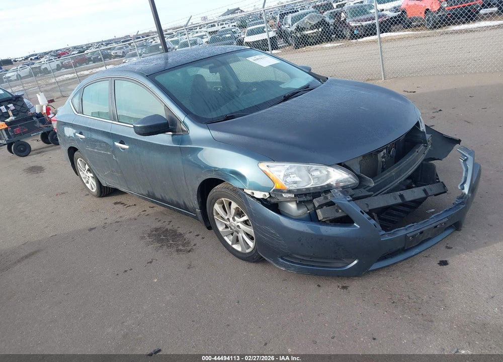 2015 NISSAN SENTRA SV VIN: 3N1AB7AP4FY296581