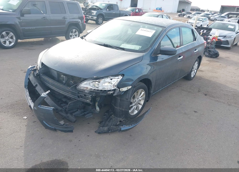 2015 NISSAN SENTRA SV VIN: 3N1AB7AP4FY296581