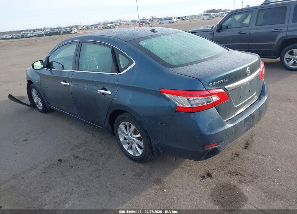 2015 NISSAN SENTRA SV VIN: 3N1AB7AP4FY296581