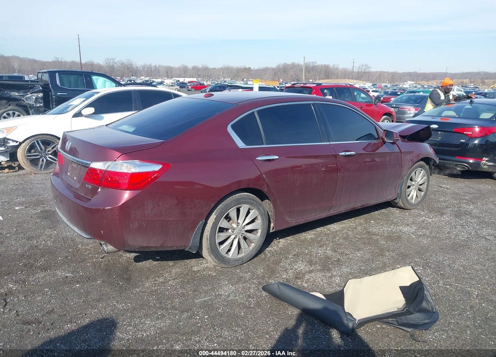2014 HONDA ACCORD EX-L V-6 VIN: 1HGCR3F83EA035474