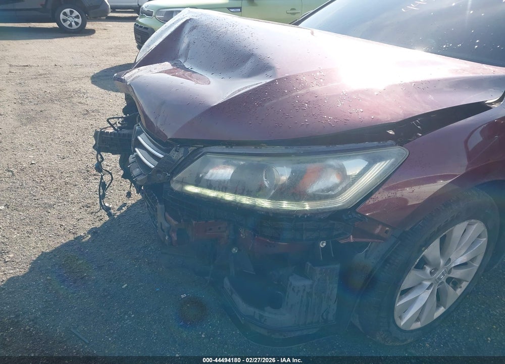 2014 HONDA ACCORD EX-L V-6 VIN: 1HGCR3F83EA035474