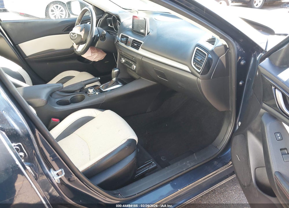 2015 MAZDA 3 S GRAND TOURING VIN: JM1BM1M34F1238489