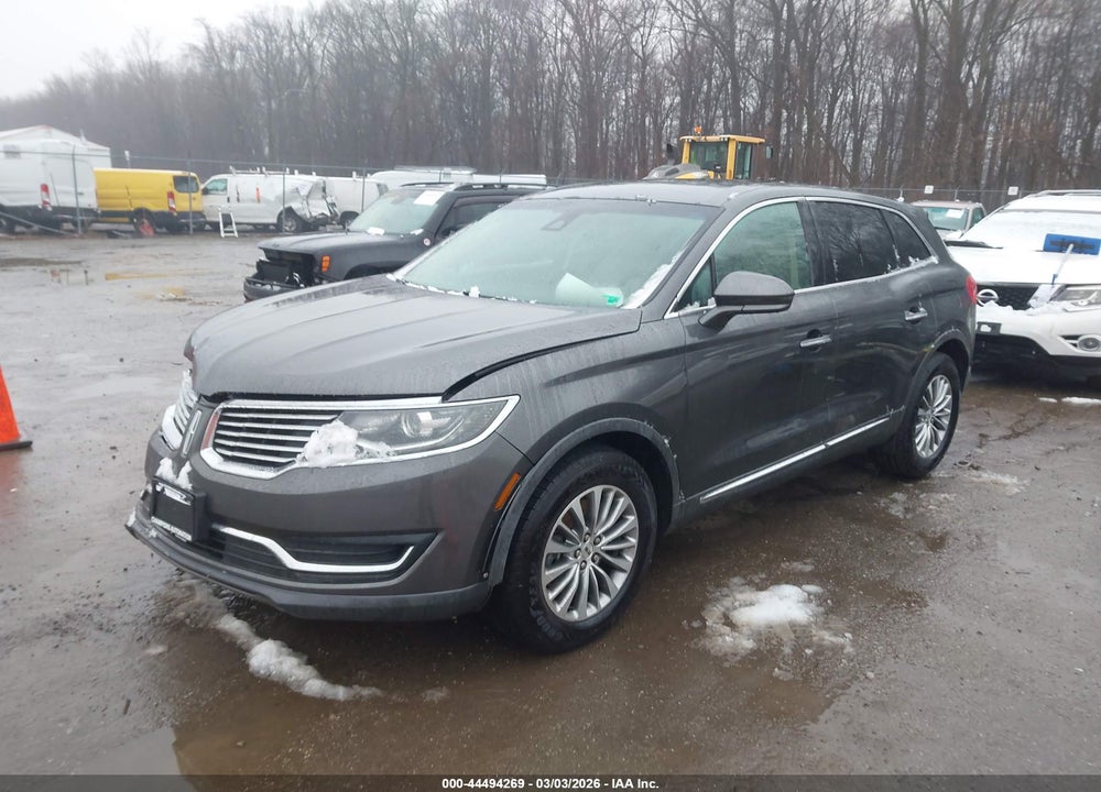 2017 LINCOLN MKX SELECT VIN: 2LMPJ8KR0HBL52611