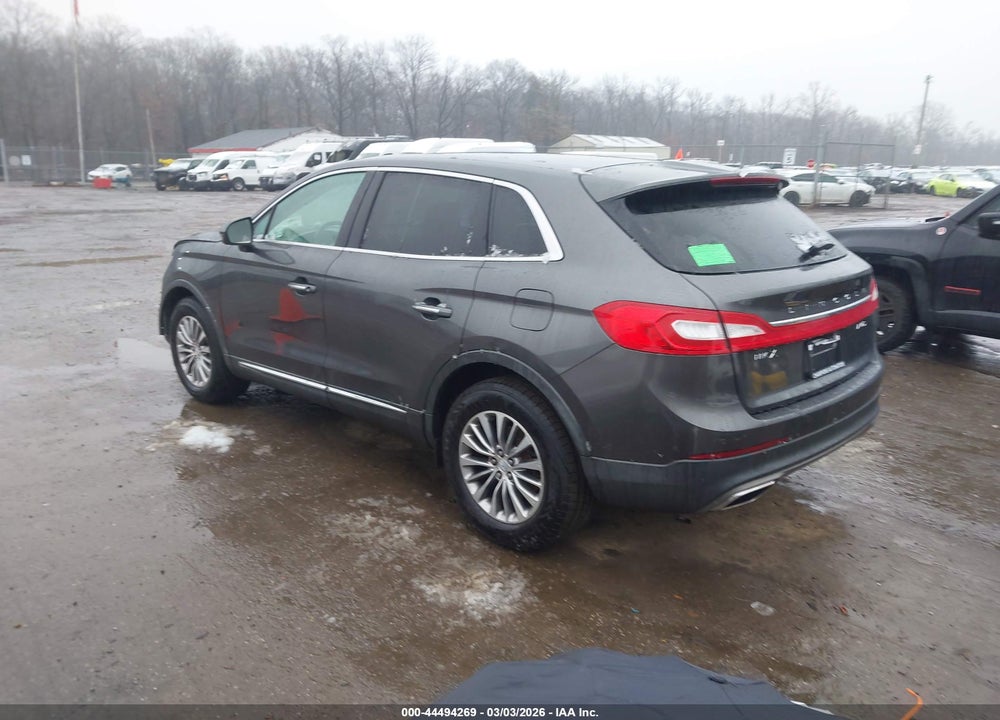 2017 LINCOLN MKX SELECT VIN: 2LMPJ8KR0HBL52611